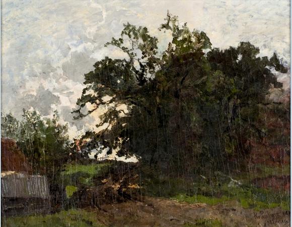 WikiOO.org - Εγκυκλοπαίδεια Καλών Τεχνών - Ζωγραφική, έργα τέχνης Theodore Clement Steele - Landscape