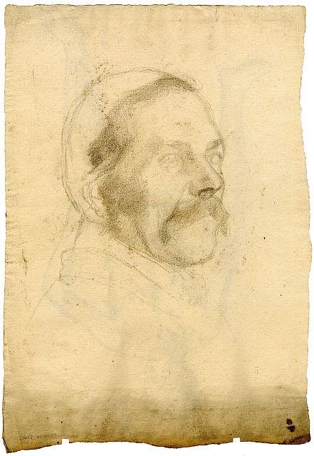 WikiOO.org - Encyclopedia of Fine Arts - Maľba, Artwork Theodore Clement Steele - Portrait of a man 1