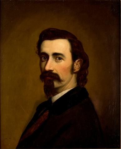 Wikioo.org - The Encyclopedia of Fine Arts - Painting, Artwork by Theodore Clement Steele - Self Portrait