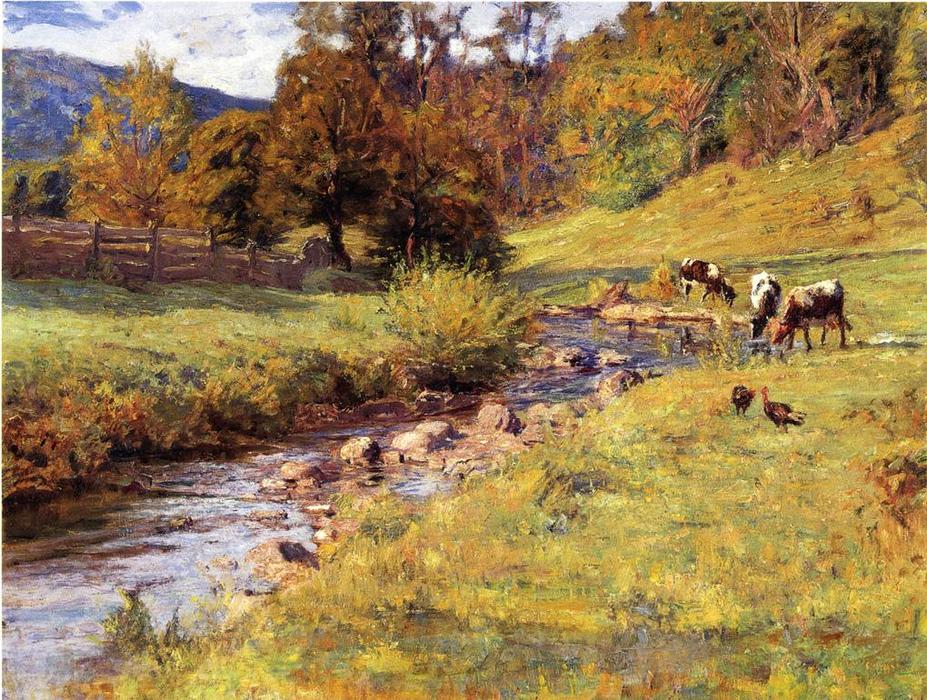 Wikioo.org - The Encyclopedia of Fine Arts - Painting, Artwork by Theodore Clement Steele - Tennessee Scene