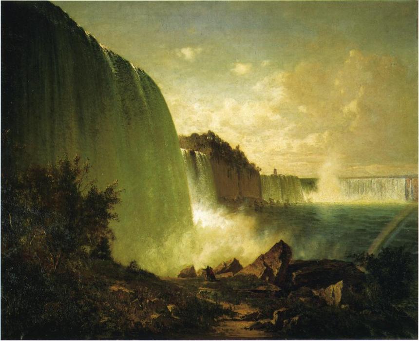 Wikioo.org - The Encyclopedia of Fine Arts - Painting, Artwork by Thomas Hill - Niagara Falls