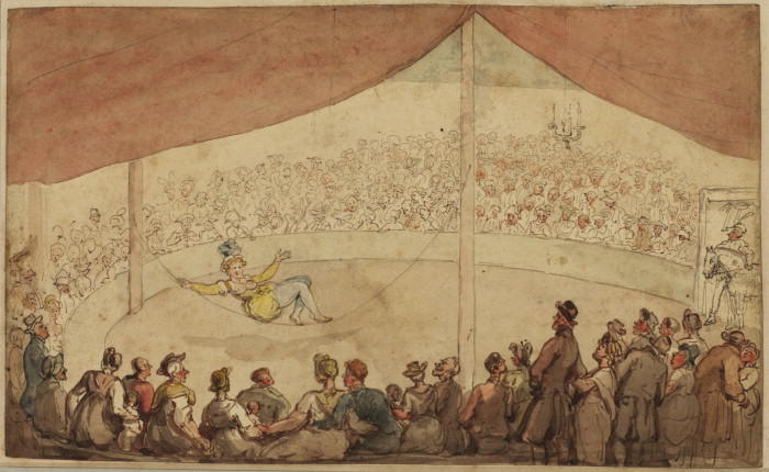 WikiOO.org - Encyclopedia of Fine Arts - Malba, Artwork Thomas Rowlandson - Circus