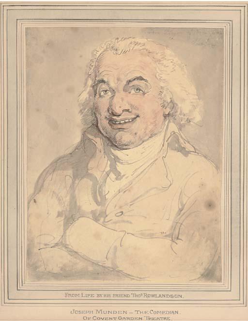 WikiOO.org - Encyclopedia of Fine Arts - Lukisan, Artwork Thomas Rowlandson - Portrait of Joseph Munden