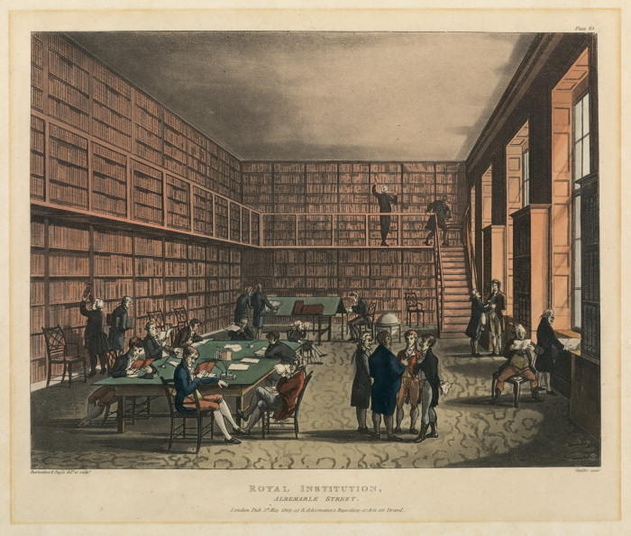 WikiOO.org - 백과 사전 - 회화, 삽화 Thomas Rowlandson - The Royal Institution