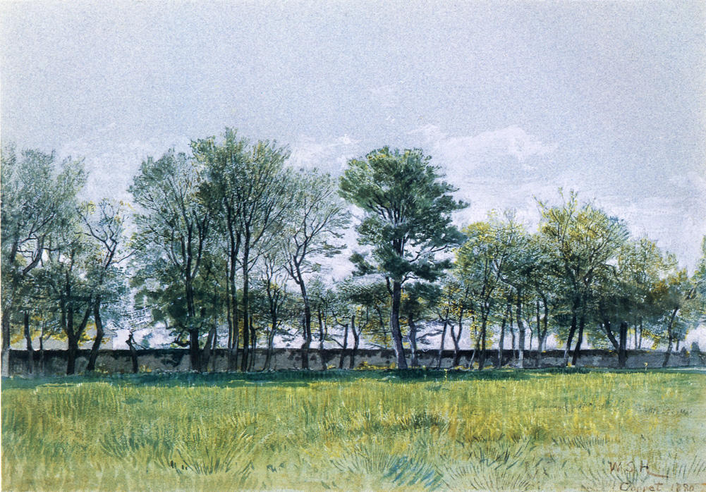 WikiOO.org - Εγκυκλοπαίδεια Καλών Τεχνών - Ζωγραφική, έργα τέχνης William Stanley Haseltine - Coppet, Lake Geneva 1