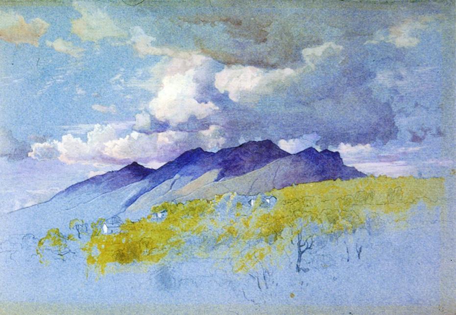 WikiOO.org - Encyclopedia of Fine Arts - Maľba, Artwork William Stanley Haseltine - In the Appenines