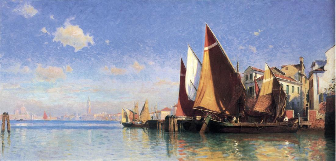 WikiOO.org - Encyclopedia of Fine Arts - Målning, konstverk William Stanley Haseltine - Venice I