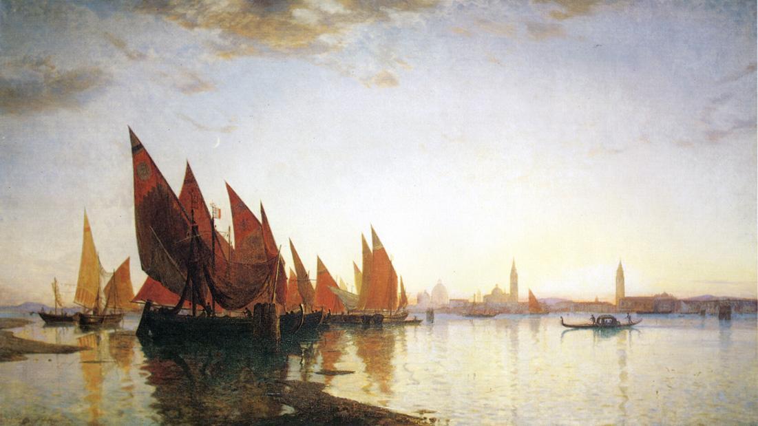 WikiOO.org - Enciklopedija dailės - Tapyba, meno kuriniai William Stanley Haseltine - Venice