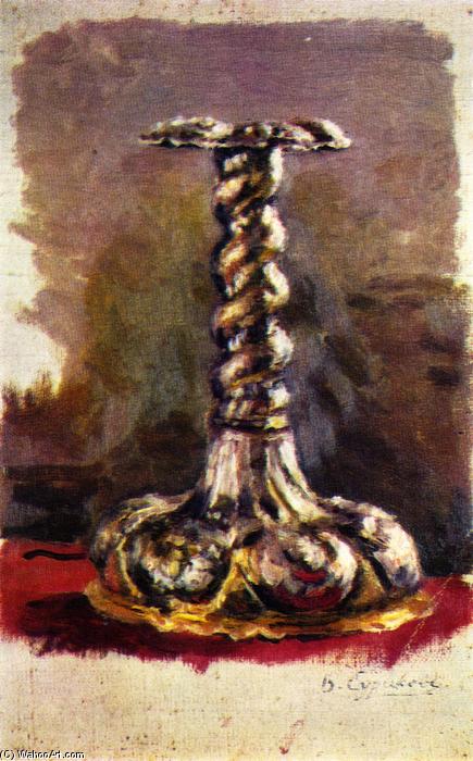 WikiOO.org - Енциклопедия за изящни изкуства - Живопис, Произведения на изкуството Vasili Ivanovich Surikov - Candlestick (study)