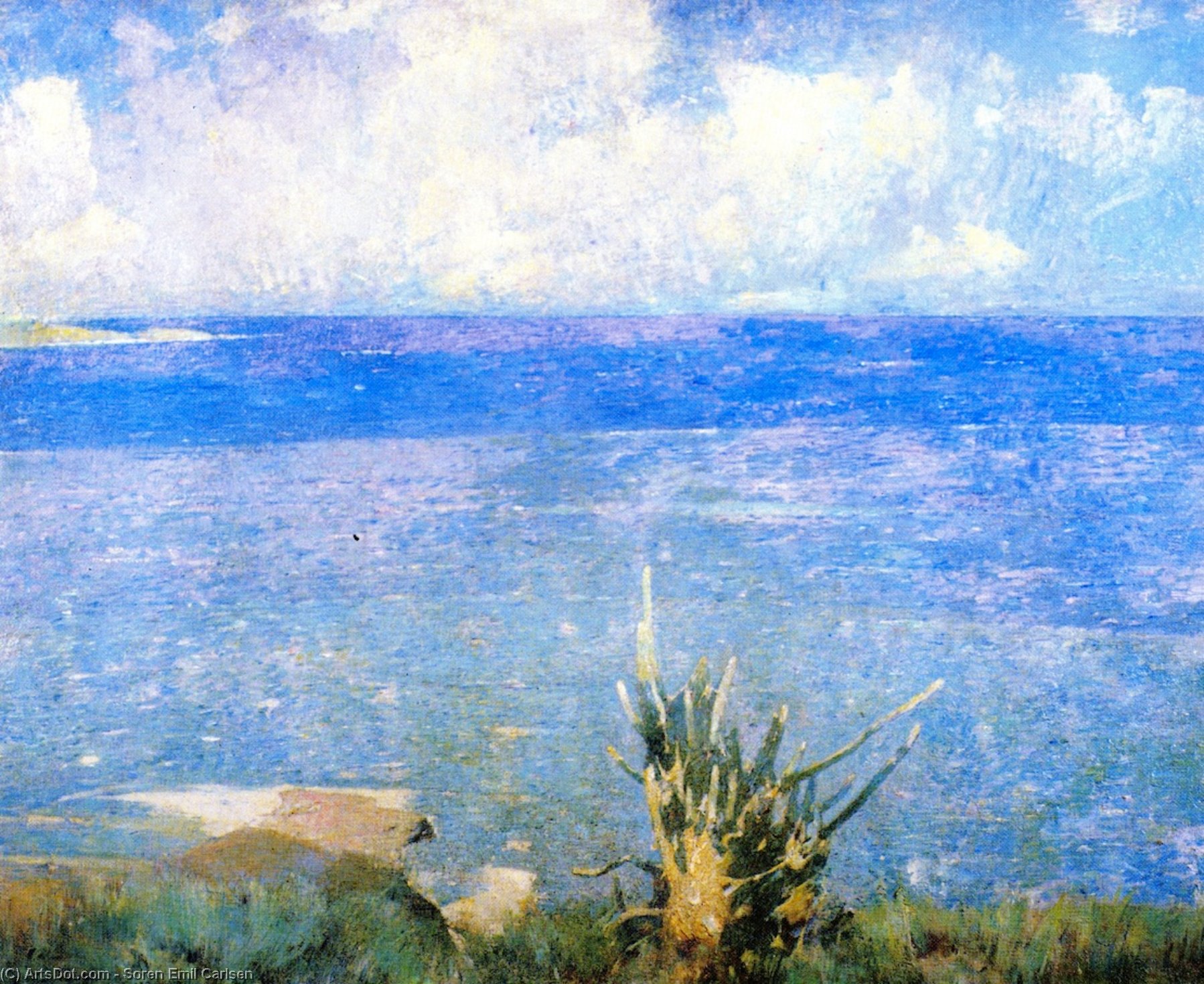 Wikioo.org - The Encyclopedia of Fine Arts - Painting, Artwork by Soren Emil Carlsen - The Caribbean