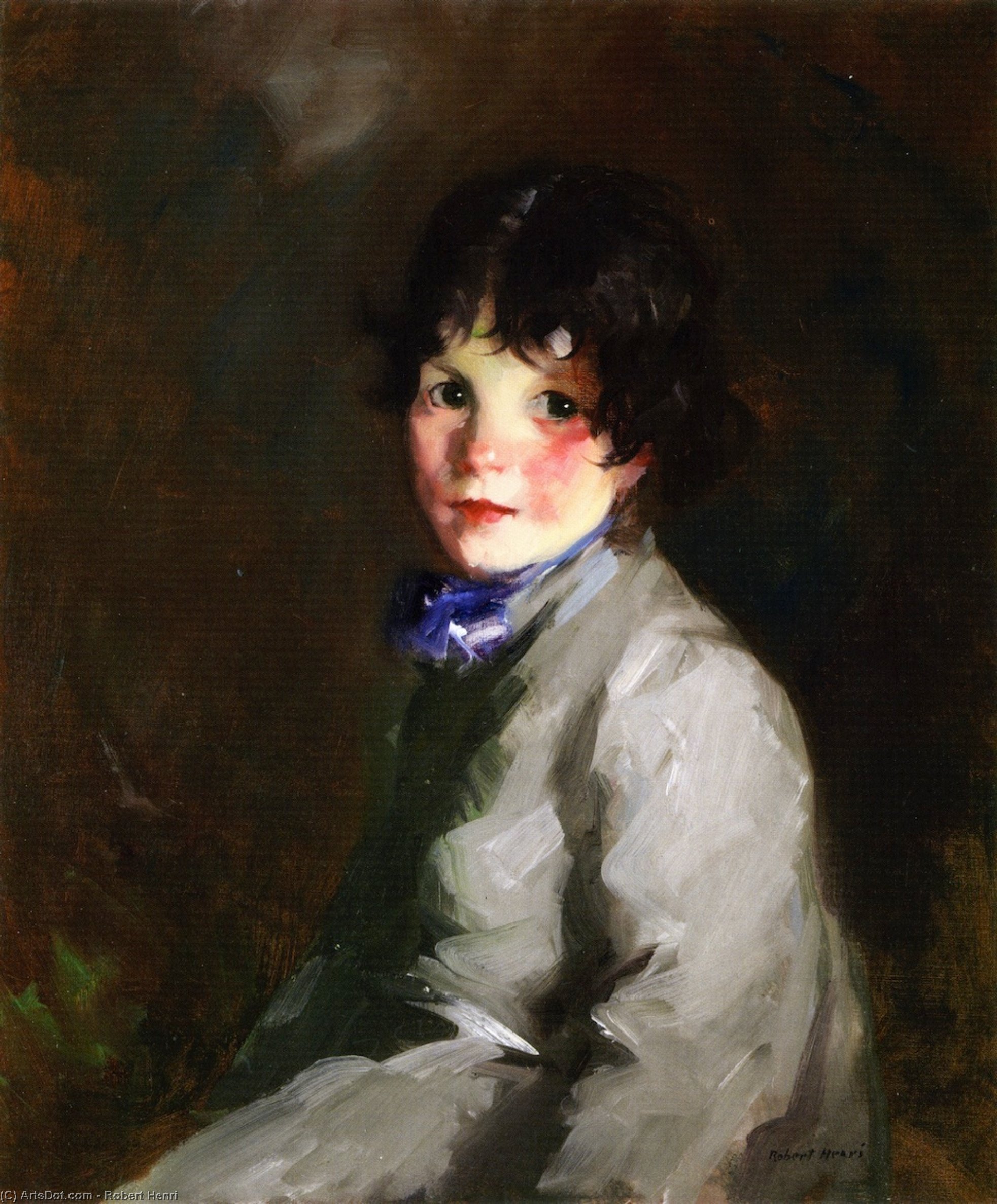 Wikioo.org - The Encyclopedia of Fine Arts - Painting, Artwork by Robert Henri - Catherine
