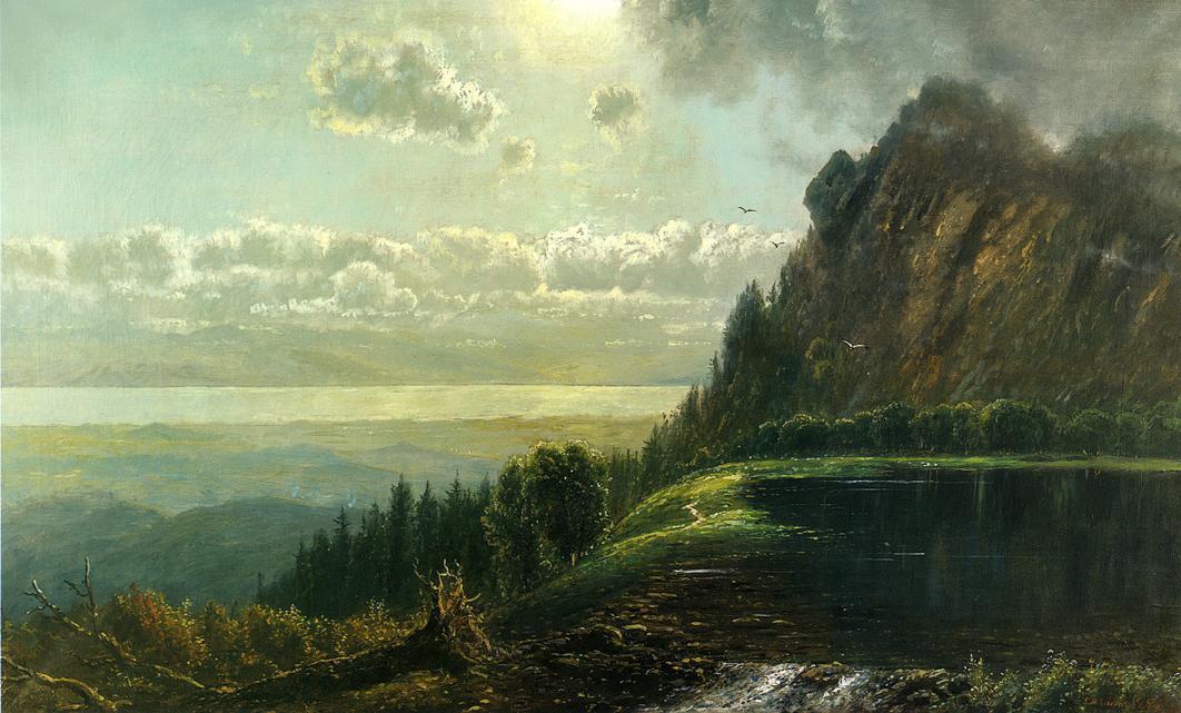 Wikioo.org - The Encyclopedia of Fine Arts - Painting, Artwork by Edmund Darch Lewis - Catskill Landscape