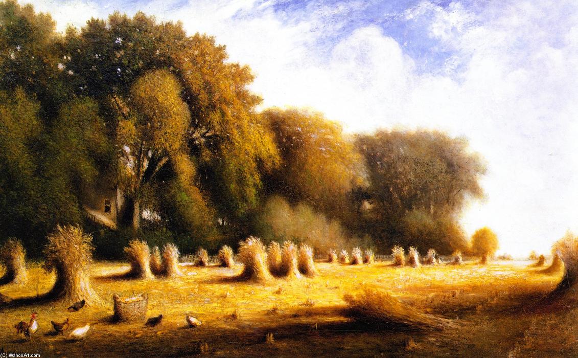 WikiOO.org - Енциклопедия за изящни изкуства - Живопис, Произведения на изкуството Gilbert Munger - Cazenovia Corn Field