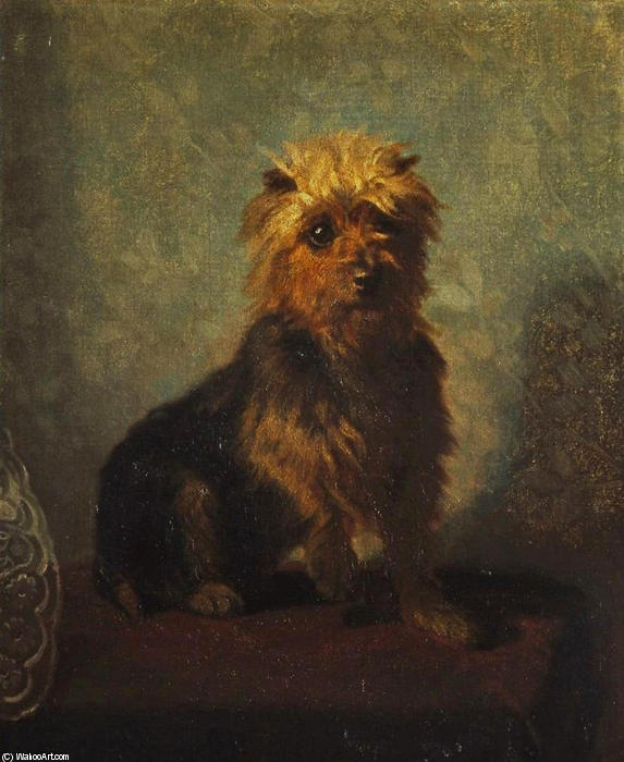 Wikioo.org - The Encyclopedia of Fine Arts - Painting, Artwork by Abbott Handerson Thayer - Chadwick?s Dog