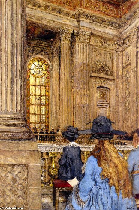 Wikioo.org – L'Enciclopedia delle Belle Arti - Pittura, Opere di Jean Edouard Vuillard - La cappella del castello di Versailles