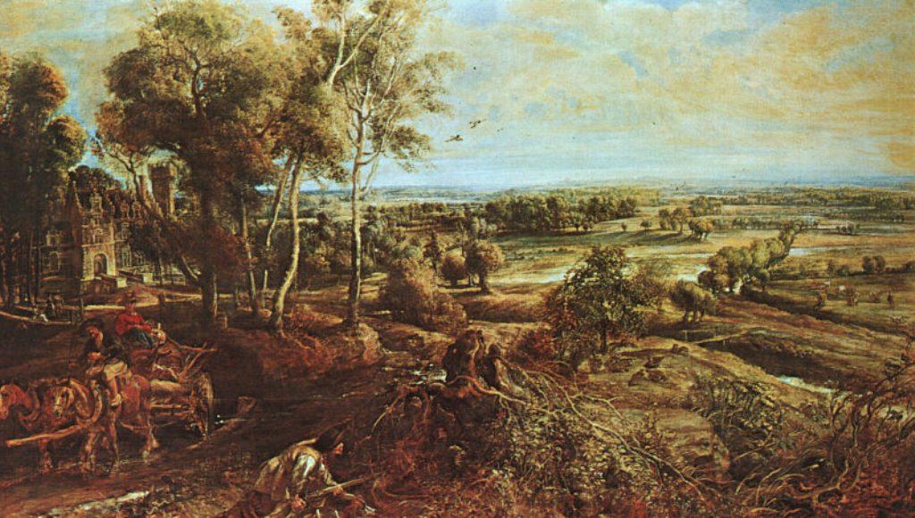 WikiOO.org - 百科事典 - 絵画、アートワーク Peter Paul Rubens - シャトー·ド·スティーン