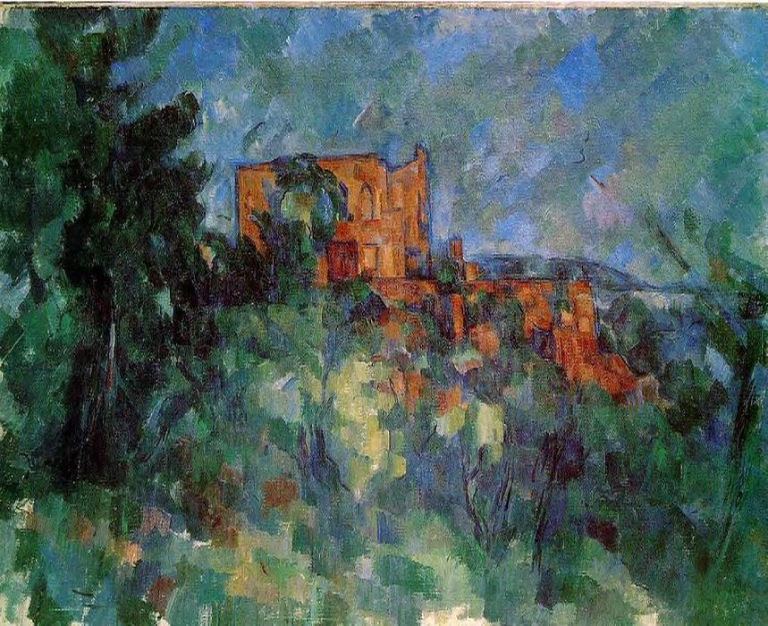 Wikioo.org - The Encyclopedia of Fine Arts - Painting, Artwork by Paul Cezanne - Chateau Noir