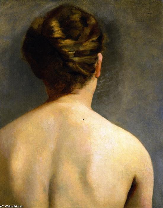 Wikioo.org - The Encyclopedia of Fine Arts - Painting, Artwork by Eva Gonzales - The Chignon