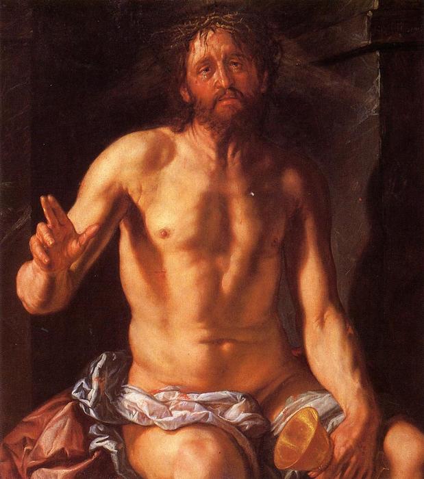 Wikioo.org – La Enciclopedia de las Bellas Artes - Pintura, Obras de arte de Hendrick Goltzius - Cristo Redentor