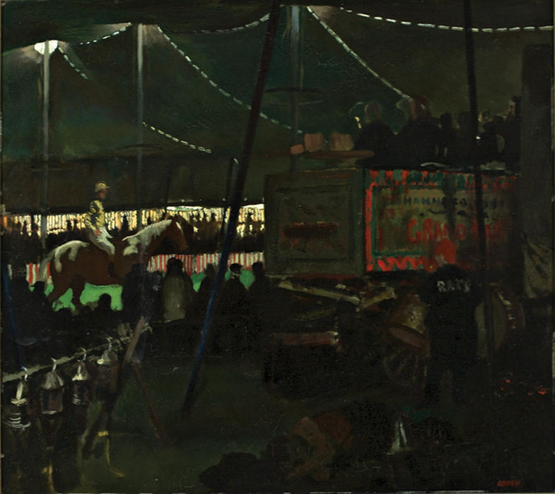 WikiOO.org - Encyclopedia of Fine Arts - Målning, konstverk William Newenham Montague Orpen - The Circus