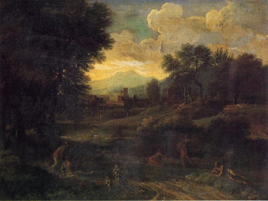 Wikioo.org – L'Enciclopedia delle Belle Arti - Pittura, Opere di Gaspard Dughet - classica paesaggio