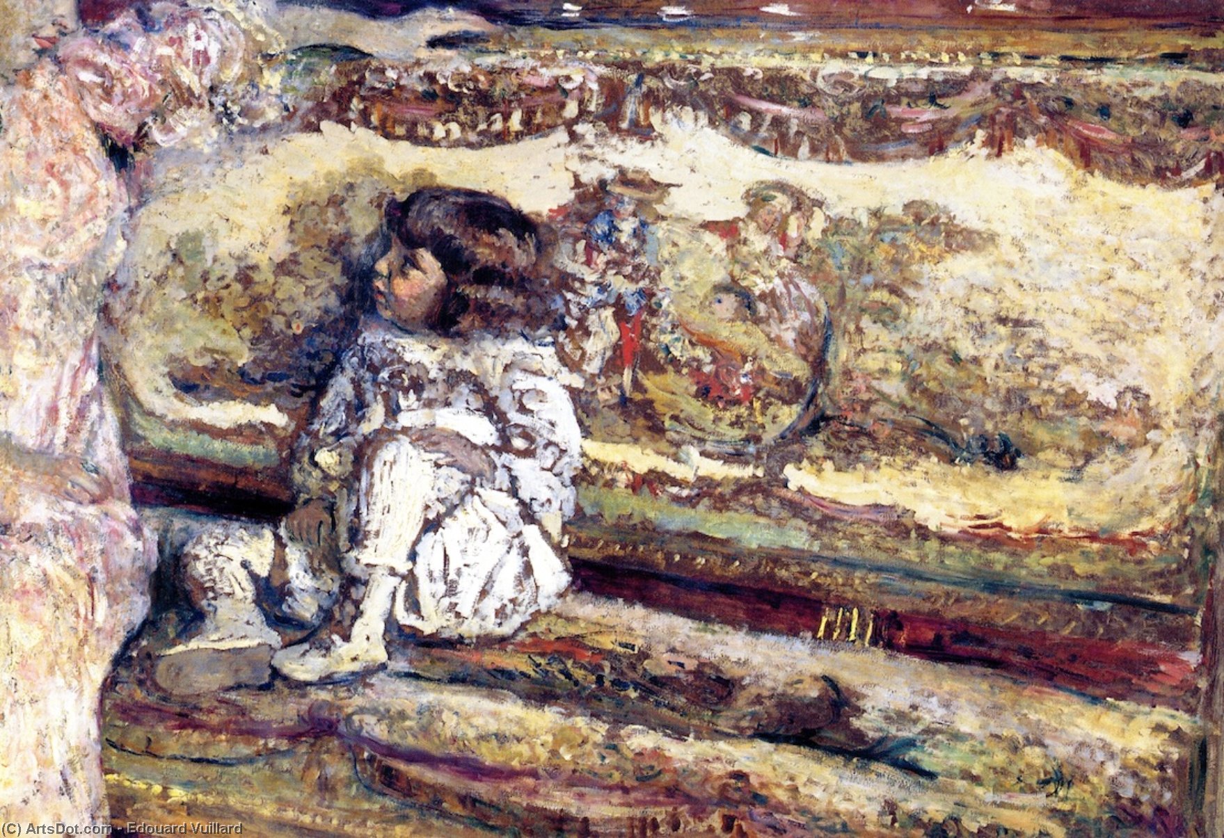 Wikioo.org – La Enciclopedia de las Bellas Artes - Pintura, Obras de arte de Jean Edouard Vuillard - claude bernheim delaware Villers