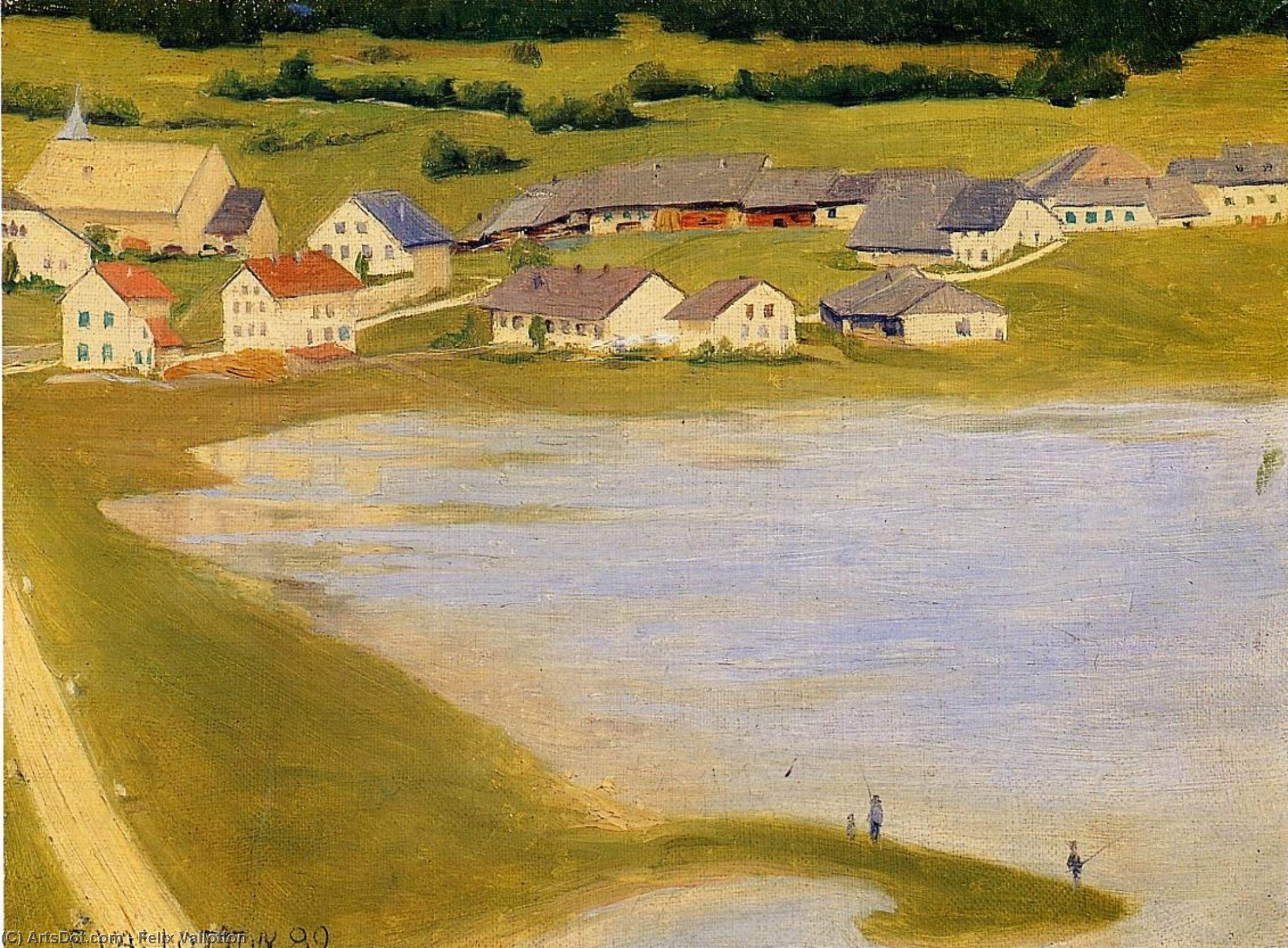 Wikioo.org - The Encyclopedia of Fine Arts - Painting, Artwork by Felix Vallotton - The Coal Scuttles