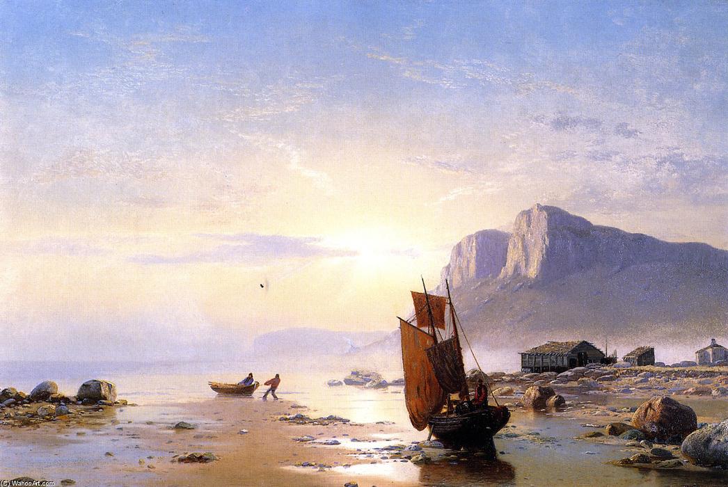 WikiOO.org - 百科事典 - 絵画、アートワーク William Bradford - ラブラドールの海岸