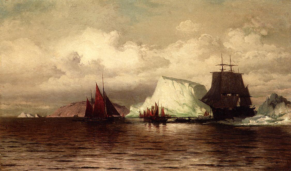 WikiOO.org - Encyclopedia of Fine Arts - Maalaus, taideteos William Bradford - The Coast of Labrador