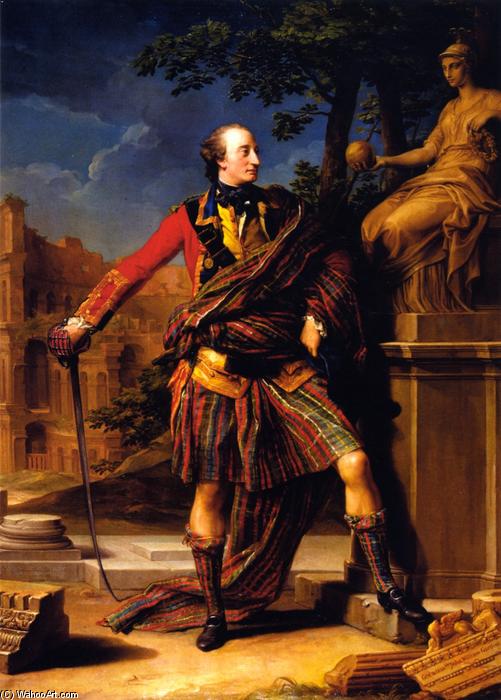 Wikioo.org - The Encyclopedia of Fine Arts - Painting, Artwork by Pompeo Batoni - Colonel the Honourable William Gordon