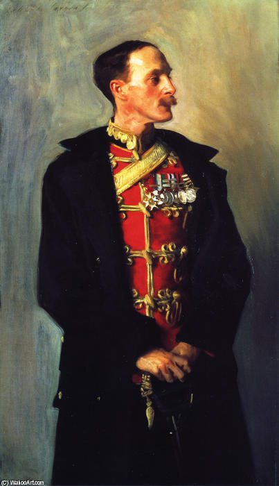 Wikioo.org - The Encyclopedia of Fine Arts - Painting, Artwork by John Singer Sargent - Colonel Ian Hamilton