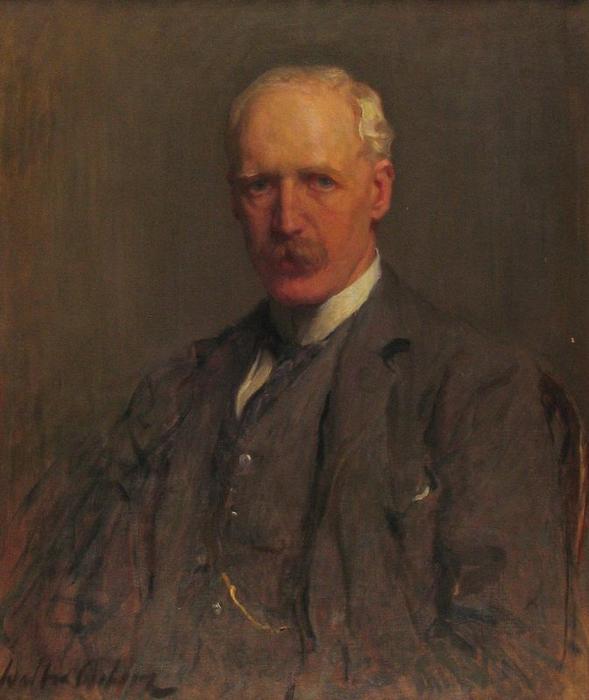 Wikioo.org - The Encyclopedia of Fine Arts - Painting, Artwork by Walter Frederick Osborne - Colonel Maurice Moore