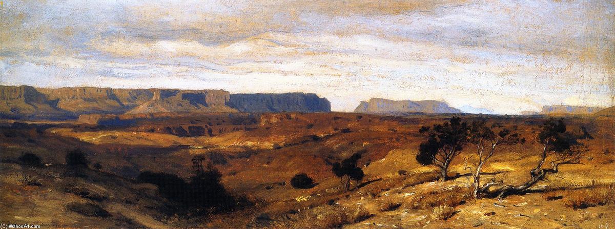 WikiOO.org - Εγκυκλοπαίδεια Καλών Τεχνών - Ζωγραφική, έργα τέχνης Samuel Colman - Colorado Canyon