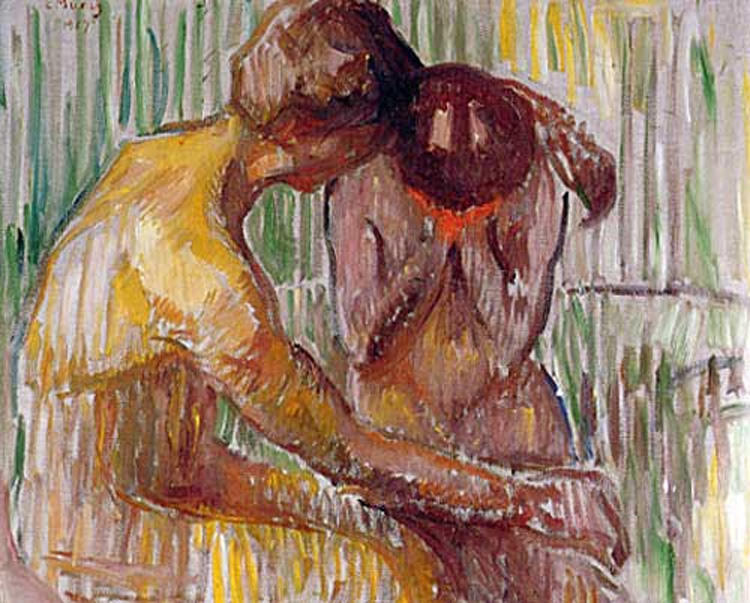Wikioo.org - The Encyclopedia of Fine Arts - Painting, Artwork by Edvard Munch - Comfort
