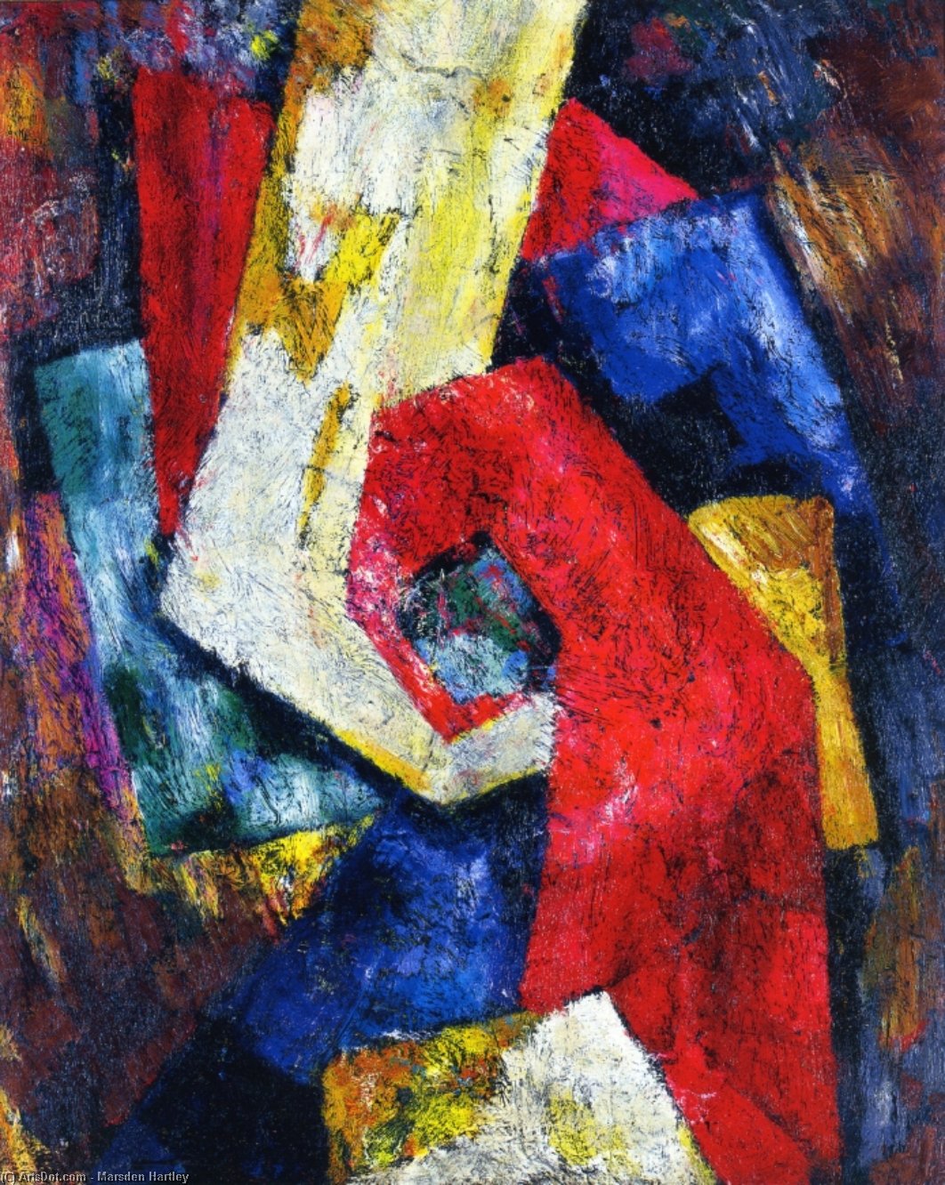 Wikioo.org - The Encyclopedia of Fine Arts - Painting, Artwork by Marsden Hartley - Composition