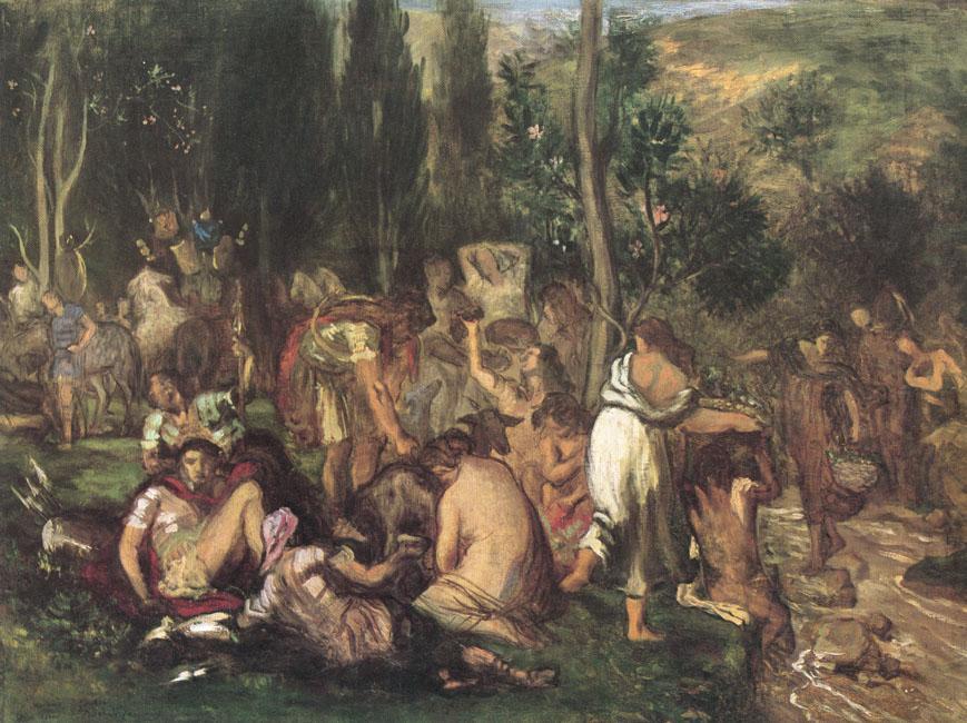 Wikioo.org - The Encyclopedia of Fine Arts - Painting, Artwork by Pierre Puvis De Chavannes - Concordia