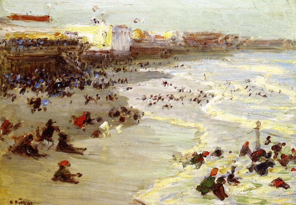 Wikioo.org - The Encyclopedia of Fine Arts - Painting, Artwork by Edward Henry Potthast - Coney Island