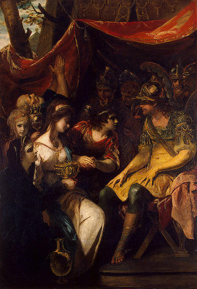 Wikioo.org - The Encyclopedia of Fine Arts - Painting, Artwork by Joshua Reynolds - The Continence of Scipio