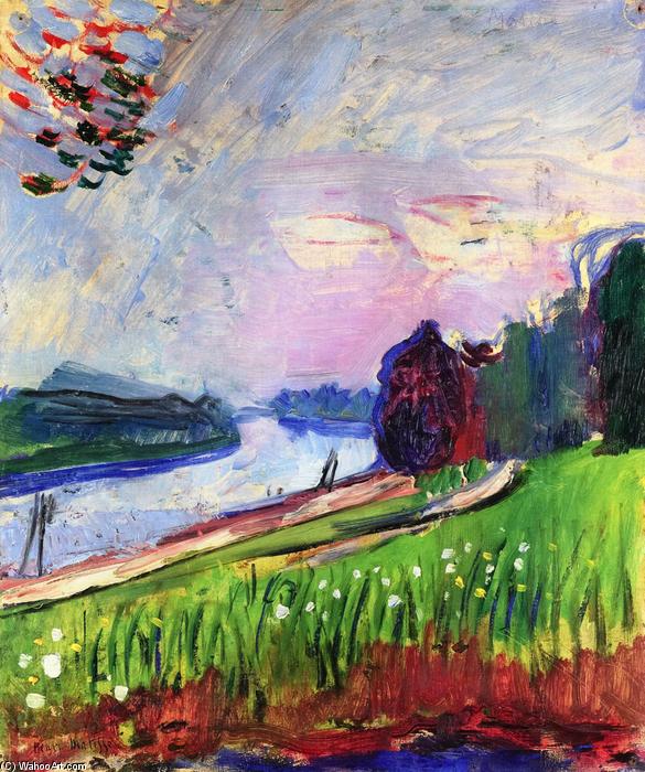 Wikioo.org - The Encyclopedia of Fine Arts - Painting, Artwork by Henri Matisse - Copse of the Banks of the Garonne