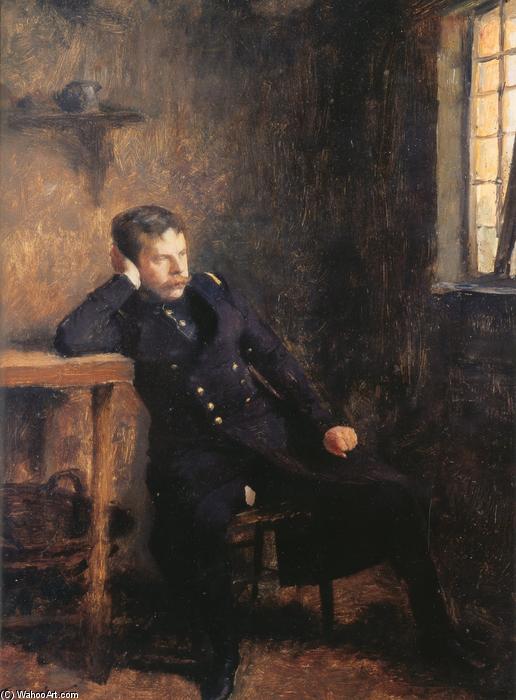 Wikioo.org - The Encyclopedia of Fine Arts - Painting, Artwork by Émile Friant - Coquelin Senior in the Role of Jean Dacier