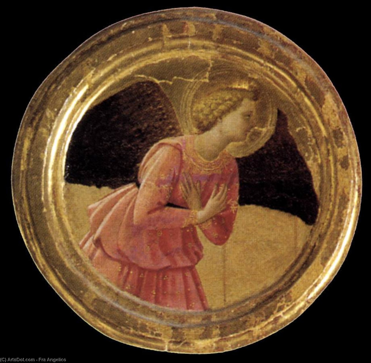 Wikioo.org – L'Enciclopedia delle Belle Arti - Pittura, Opere di Fra Angelico - Cortona Polittico particolare