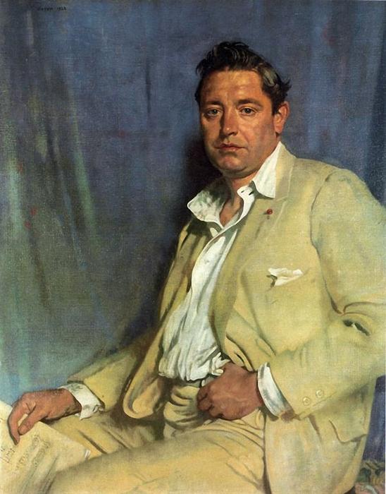 Wikioo.org - The Encyclopedia of Fine Arts - Painting, Artwork by William Newenham Montague Orpen - Count John McCormack