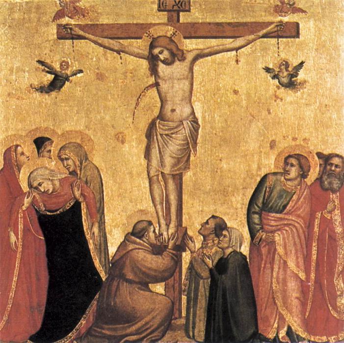 WikiOO.org - Encyclopedia of Fine Arts - Maleri, Artwork Giotto Di Bondone - Crucifix