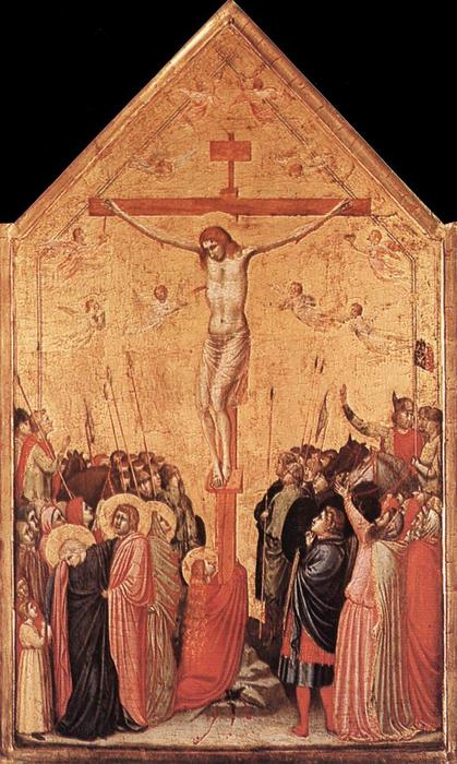 WikiOO.org - אנציקלופדיה לאמנויות יפות - ציור, יצירות אמנות Giotto Di Bondone - Crucifixion