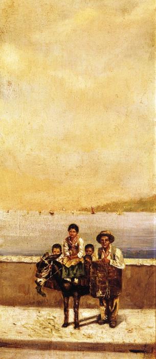 WikiOO.org - אנציקלופדיה לאמנויות יפות - ציור, יצירות אמנות William Aiken Walker - Cuban Family