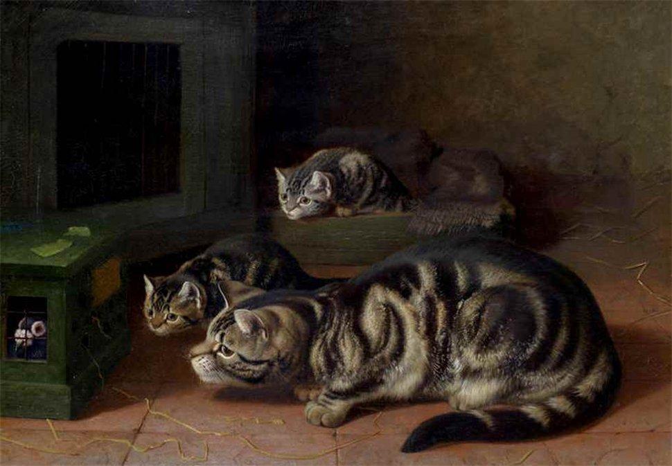 Wikioo.org - The Encyclopedia of Fine Arts - Painting, Artwork by Horatio Henry Couldery - Curiosity