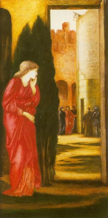 Wikioo.org - The Encyclopedia of Fine Arts - Painting, Artwork by Edward Coley Burne-Jones - Danae and the Brazen Tower
