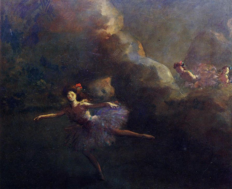 WikiOO.org - Енциклопедія образотворчого мистецтва - Живопис, Картини
 Jean Louis Forain - Dancers
