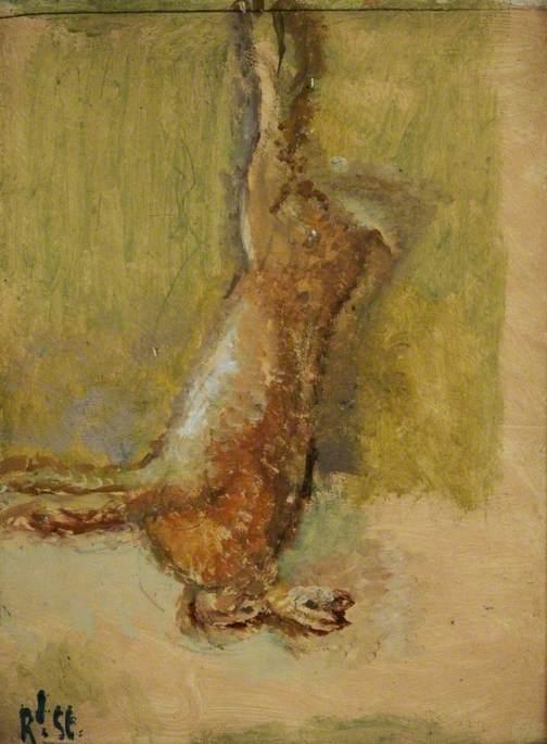 Wikioo.org - The Encyclopedia of Fine Arts - Painting, Artwork by Walter Richard Sickert - A Dead Hare