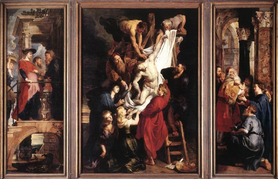 WikiOO.org - Εγκυκλοπαίδεια Καλών Τεχνών - Ζωγραφική, έργα τέχνης Peter Paul Rubens - Descent from the Cross